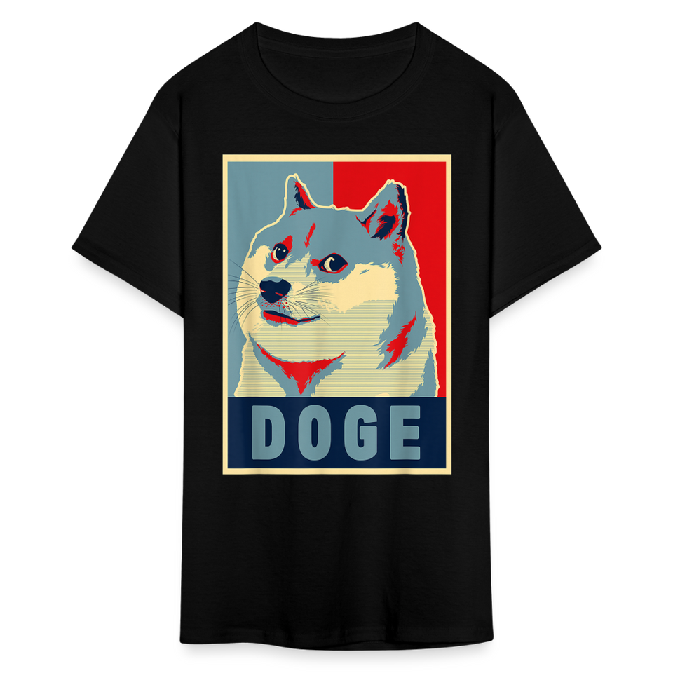 Dogecoin T Shirt Tee Wallstreetbets Doge Coin Crypto Bitcoin T-Shirt Size S-6XL - black
