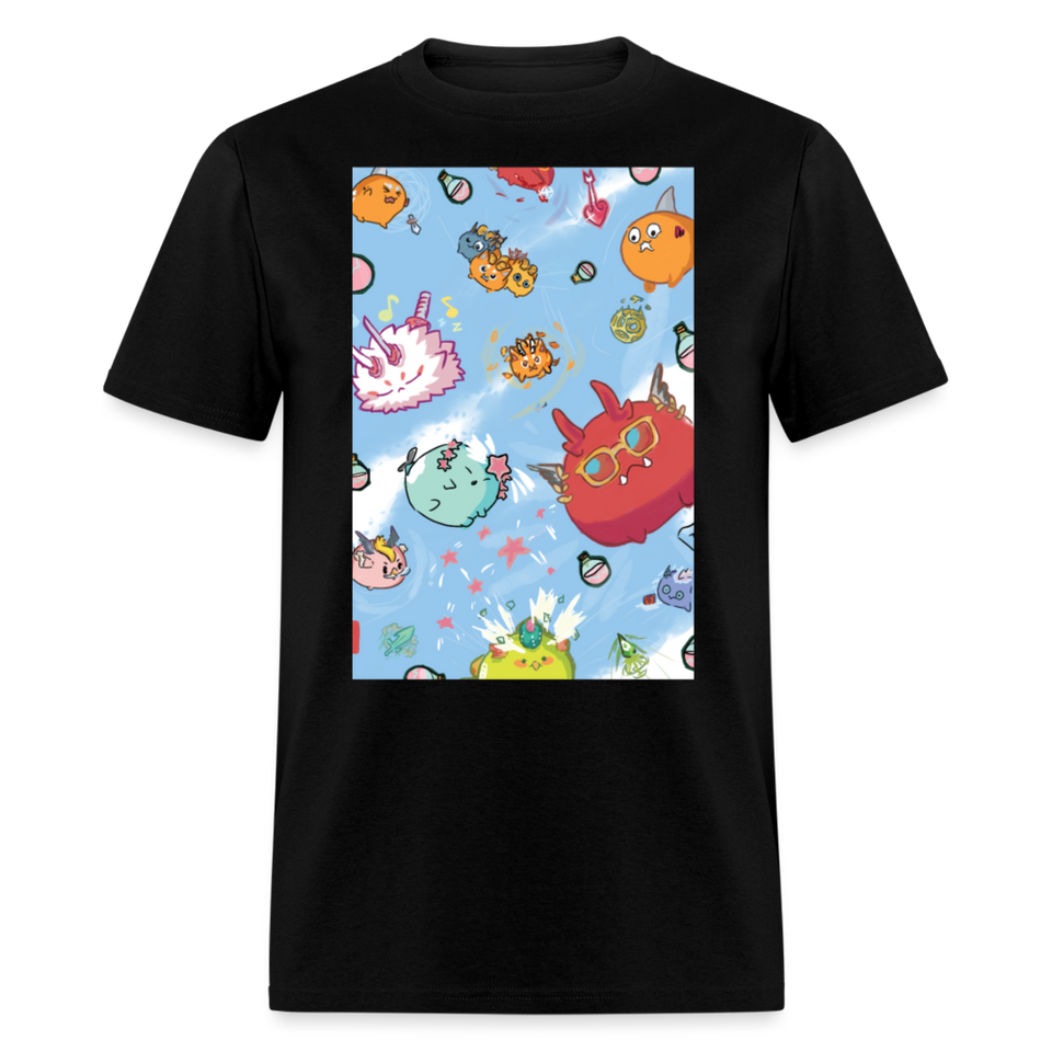 Cute Axie shirt Fan Art Axie Metaverse Friends Classic T-Shirt size S-6XL - black