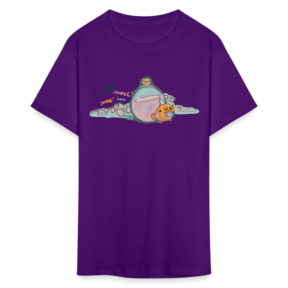 Axie shirt SLP to the moon Tshirt Cute Axie Gift Axie AltCoin T-Shirt - purple
