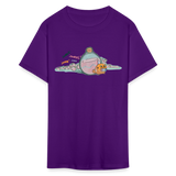 Axie shirt SLP to the moon Tshirt Cute Axie Gift Axie AltCoin T-Shirt - purple