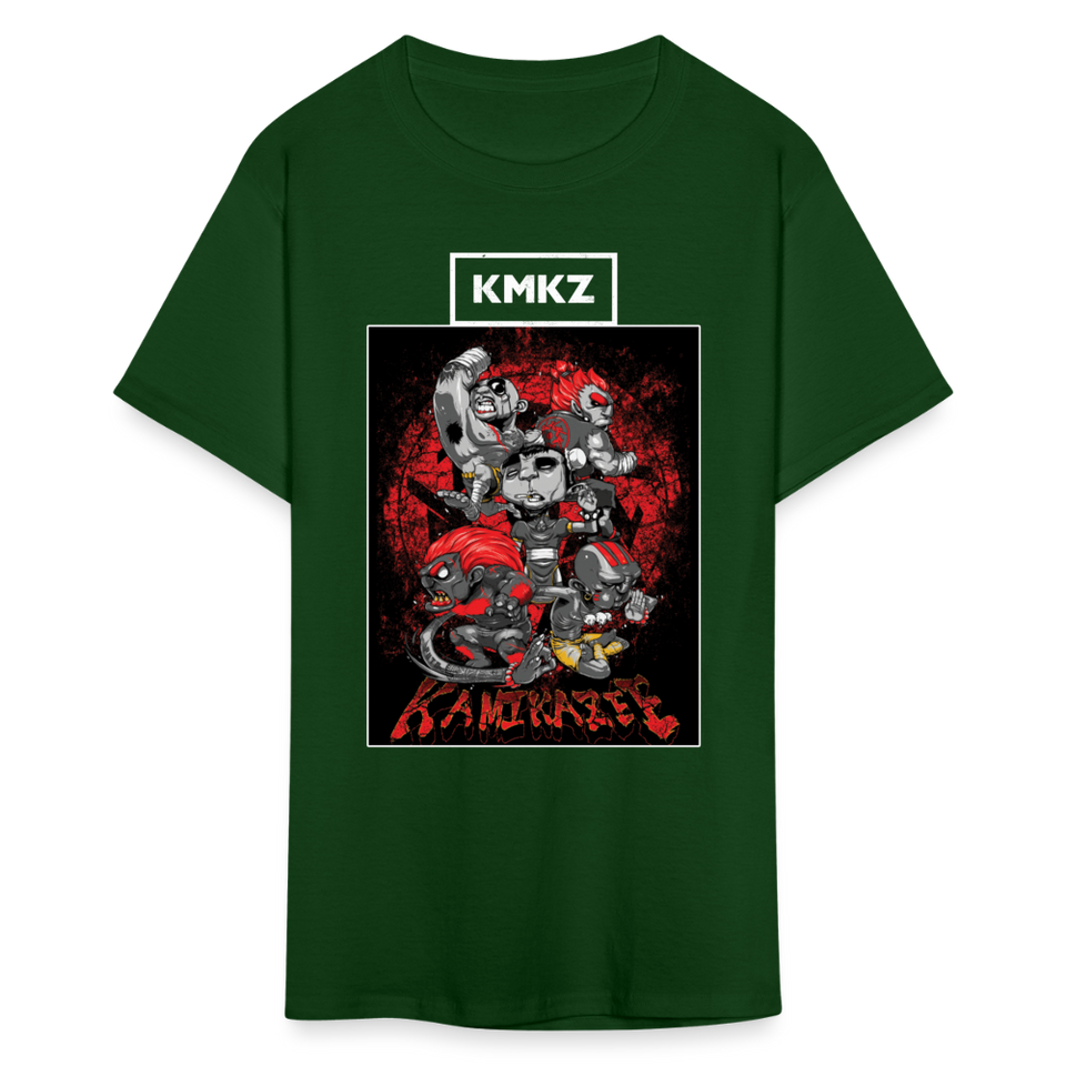 Kamikazee shirt KMKZ Pinoy Tshirt Support OPM Band T-Shirt Size S-6XL - forest green