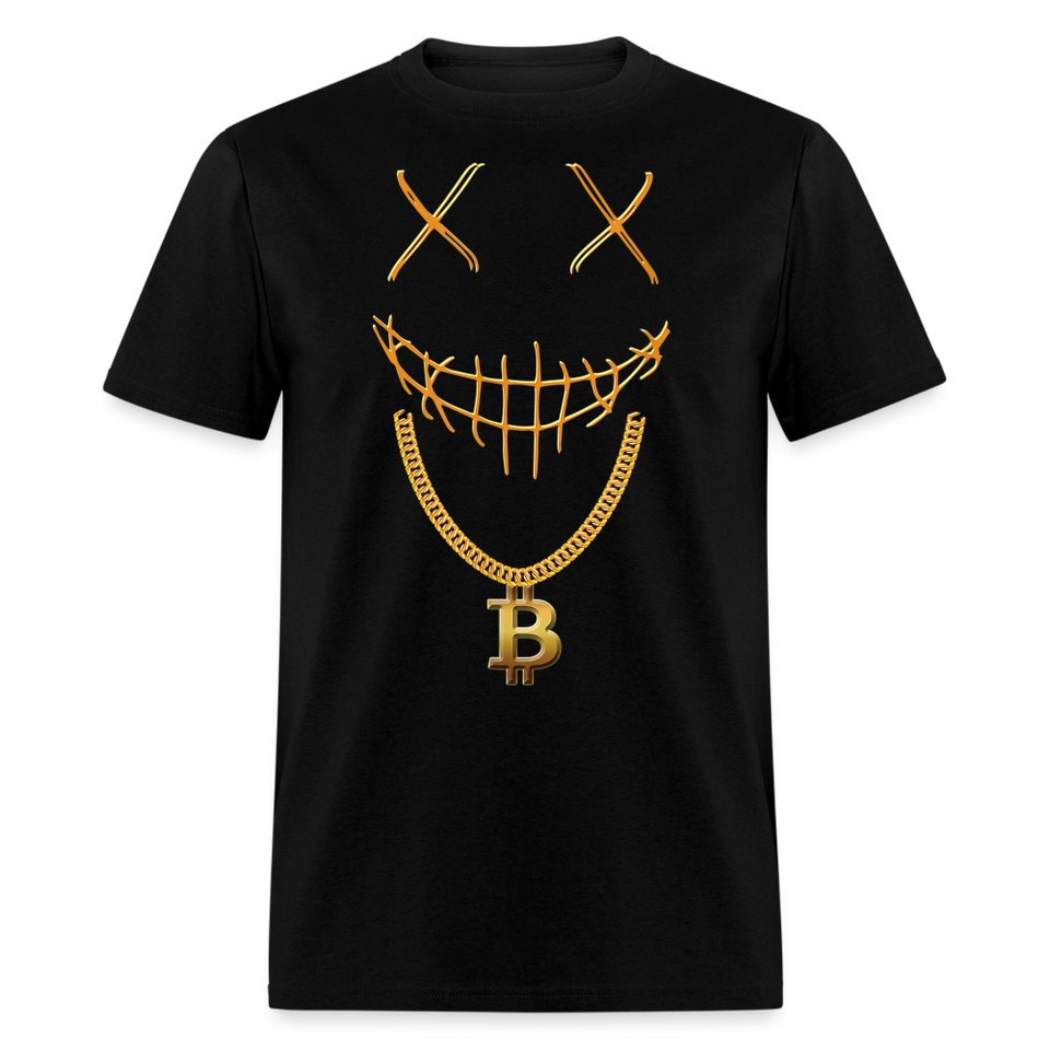 Bitcoin Crypto shirt Cryptocurrency BTC T-Shirt Size S-6XL - black