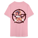 Anime Bondage BDSM shirt Manga Anime Waifu japanese Girl Ahegao T-Shirt - pink