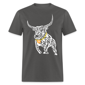 Bitcoin shirt BTC Hodlers Bull Run Fight Crypto Currency HODL T-Shirt Size S-6XL - charcoal