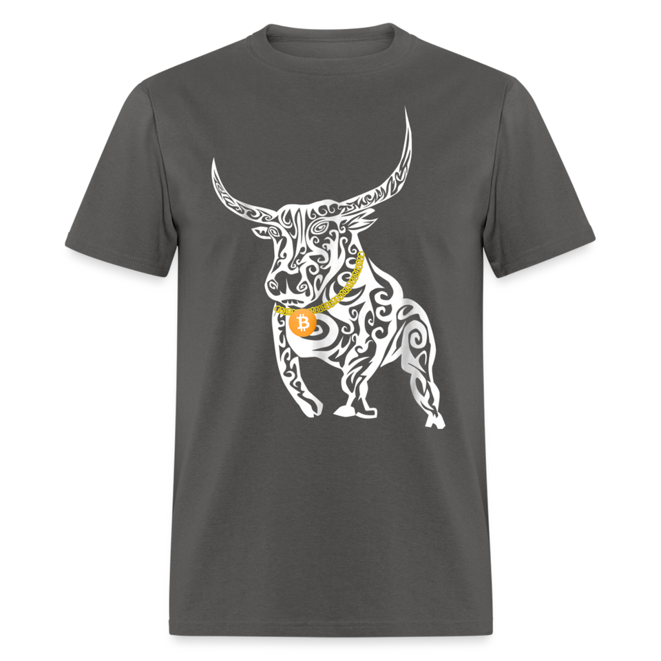 Bitcoin shirt BTC Hodlers Bull Run Fight Crypto Currency HODL T-Shirt Size S-6XL - charcoal
