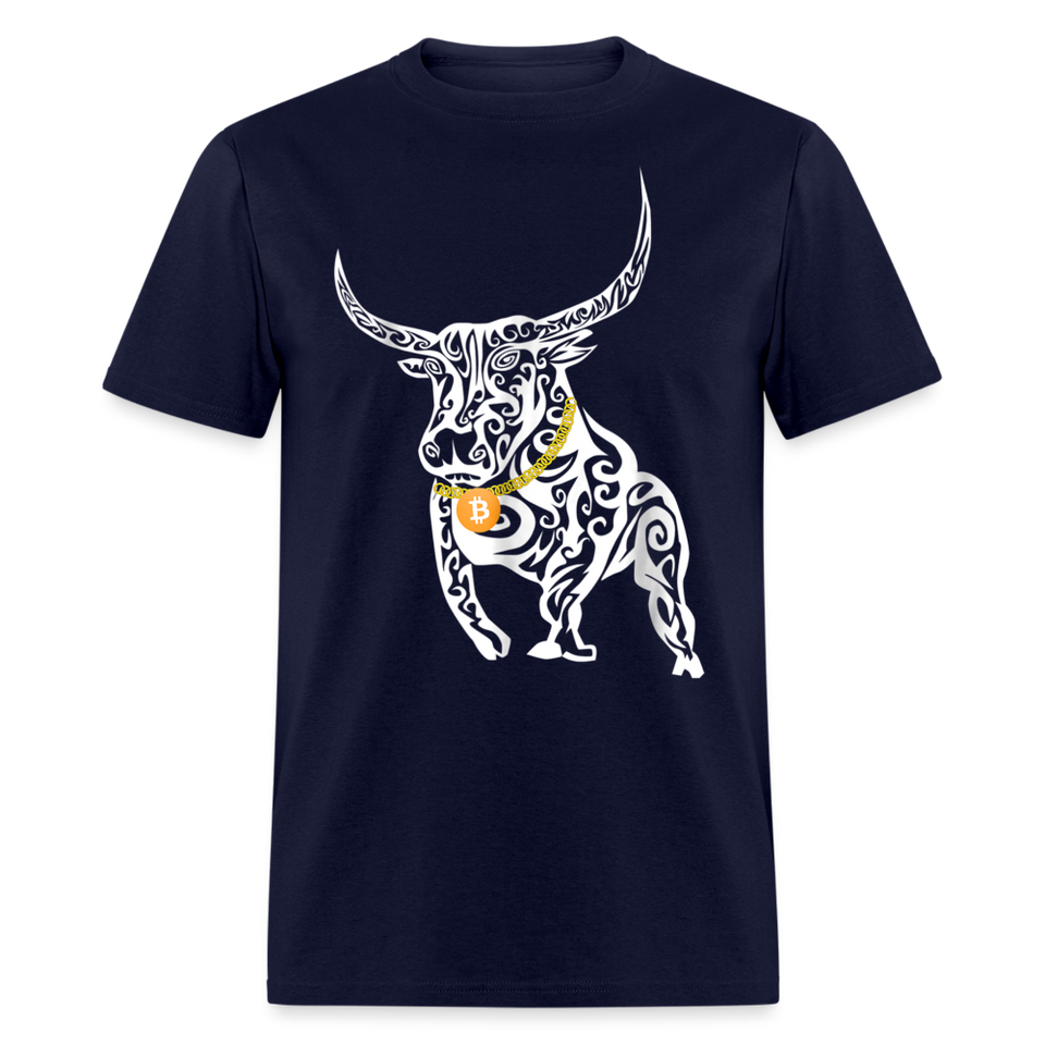 Bitcoin shirt BTC Hodlers Bull Run Fight Crypto Currency HODL T-Shirt Size S-6XL - navy