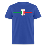 Italia Pride Italian Roots Themed Gift Italy Flag Theme T-Shirt - royal blue