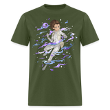 Cute Waifu shirt Anime Princess T-Shirt size S-6XL - military green