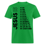 Jesus is my everything shirt Catholic Religious gift T-Shirt size S-6XL - bright green
