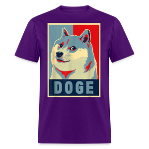 Dogecoin T Shirt Tee Wallstreetbets Doge Coin Crypto Bitcoin T-Shirt Size S-6XL - purple