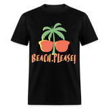 Beach Please shirt Funny Surf Surfer Surfing T-Shirt Size S-6XL - black