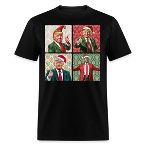 Christmas Trump shirt I'll be home for Christmas 45 47 2024 T-shirt size S-6XL - black