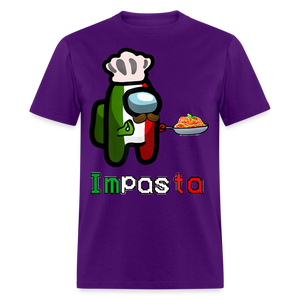 Pasta Cooking Impasta shirt Funny Italia Shirt Gift for Friends T-Shirt S-6XL - purple