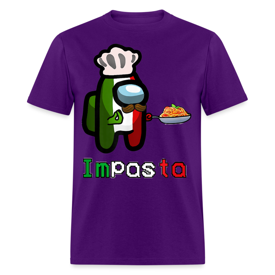 Pasta Cooking Impasta shirt Funny Italia Shirt Gift for Friends T-Shirt S-6XL - purple