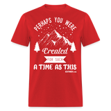Perhaps you were created shirt Catholic Religious T-Shirt size S-6XL - red