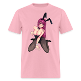 Perfect Pretty Playgirl Anime shirt Bunny Sexy Girl Ahegao Hentai Ecchi T-Shirt - pink