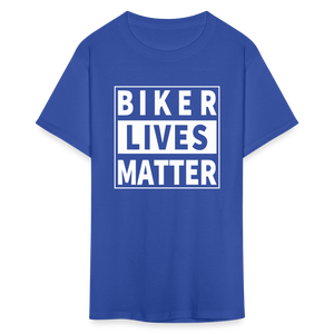 Biker Lives Matter Shirt Motorcycle Biker Rider t shirt Size S-6XL - royal blue