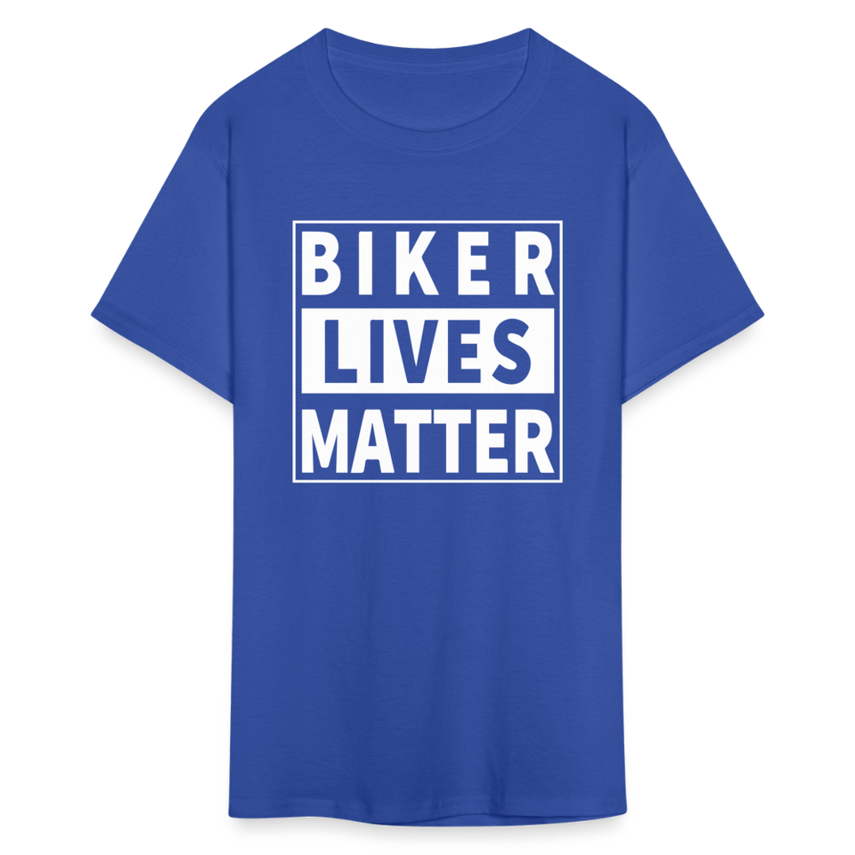 Biker Lives Matter Shirt Motorcycle Biker Rider t shirt Size S-6XL - royal blue