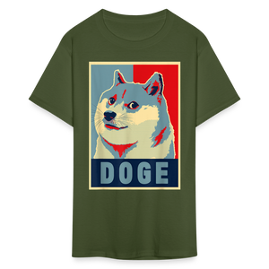 Dogecoin T Shirt Tee Wallstreetbets Doge Coin Crypto Bitcoin T-Shirt Size S-6XL - military green