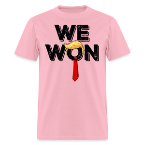 Trump Won Get Over It 2024 shirt Let that sink in T-Shirt size S-6XL - pink