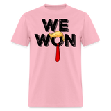 Trump Won Get Over It 2024 shirt Let that sink in T-Shirt size S-6XL - pink