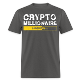 Crypto Millionaire Loading Shirt Funny BTC ETH XRP SafeMoon T-Shirt Size S-6XL - charcoal