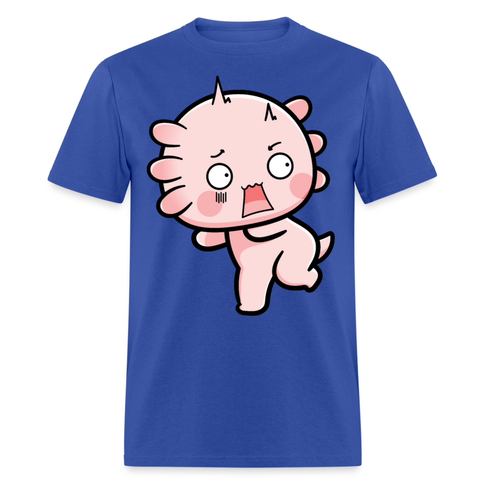 Cute Axolotl Lover Shirt Kawaii Pastel Goth Japan Anime Comic Lovely T-Shirt - royal blue