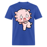 Cute Axolotl Lover Shirt Kawaii Pastel Goth Japan Anime Comic Lovely T-Shirt - royal blue