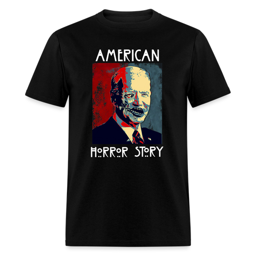 Anti Joe Biden shirt American Horror Story Zombie Funny Halloween T-shirt - black