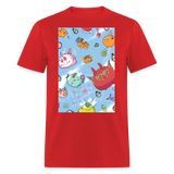 Cute Axie shirt Fan Art Axie Metaverse Friends Classic T-Shirt size S-6XL - red