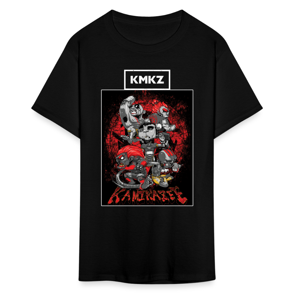 Kamikazee shirt KMKZ Pinoy Tshirt Support OPM Band T-Shirt Size S-6XL - black