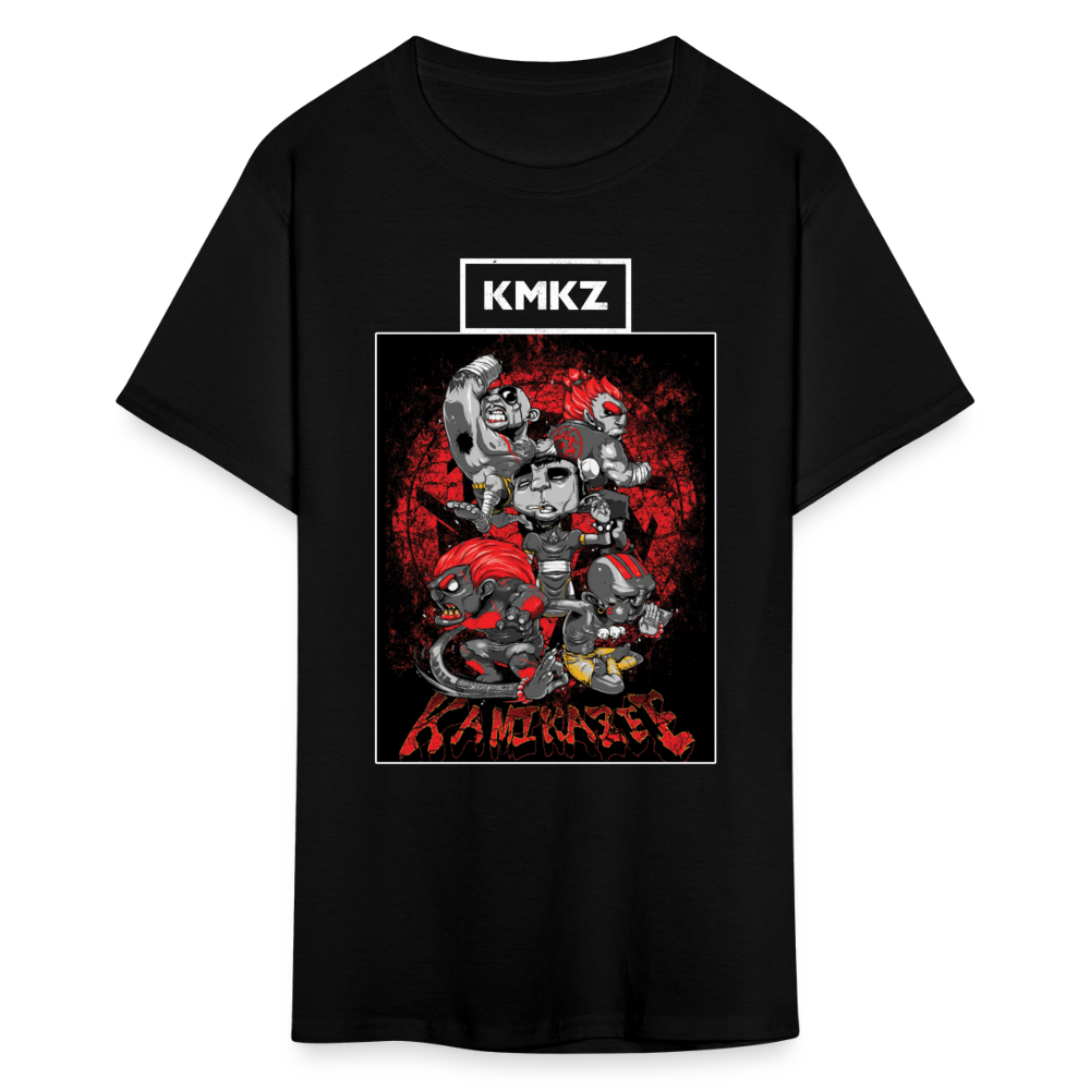 Kamikazee shirt KMKZ Pinoy Tshirt Support OPM Band T-Shirt Size S-6XL - black