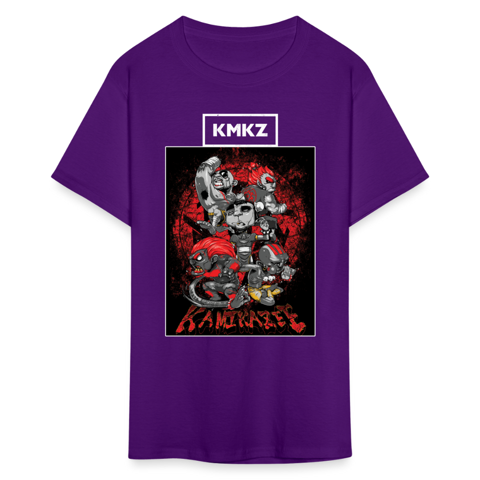 Kamikazee shirt KMKZ Pinoy Tshirt Support OPM Band T-Shirt Size S-6XL - purple