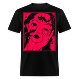 Kawaii Soft Grunge E-Girl Aesthetic shirt Harajuku Anime Waifu Cat Meow T-Shirt - black
