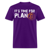 Bitcoin its time for plan B shirt Crypto Currency Traders T-Shirt Size S-6XL - purple