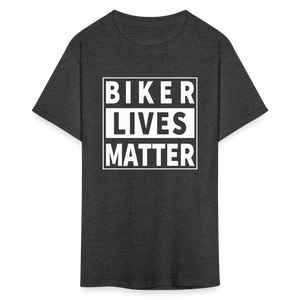 Biker Lives Matter Shirt Motorcycle Biker Rider t shirt Size S-6XL - heather black