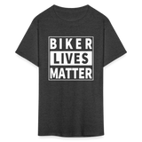 Biker Lives Matter Shirt Motorcycle Biker Rider t shirt Size S-6XL - heather black