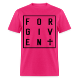 Forgiven shirt Catholic Religious Cross Jesus Faith T-Shirt size S-6XL - fuchsia