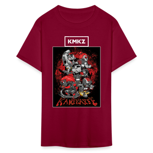 Kamikazee shirt KMKZ Pinoy Tshirt Support OPM Band T-Shirt Size S-6XL - burgundy