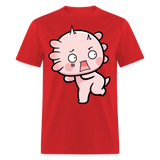 Cute Axolotl Lover Shirt Kawaii Pastel Goth Japan Anime Comic Lovely T-Shirt - red