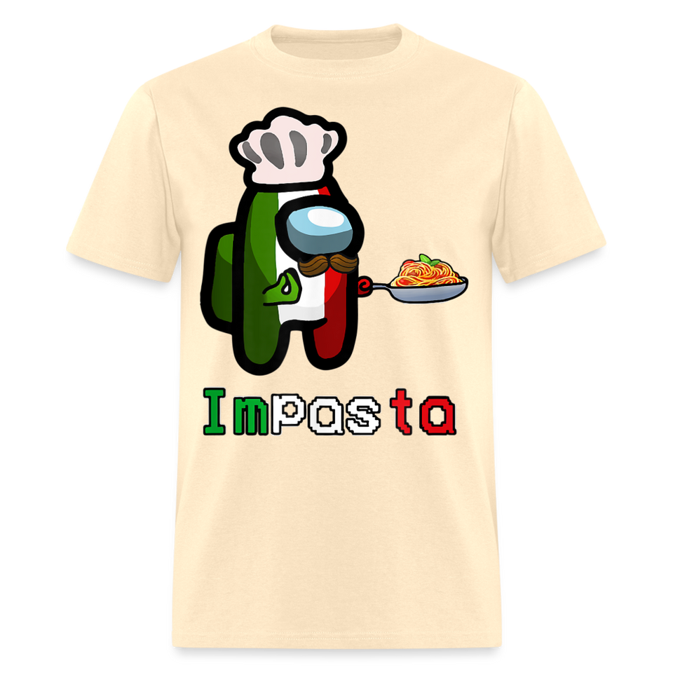 Pasta Cooking Impasta shirt Funny Italia Shirt Gift for Friends T-Shirt S-6XL - natural