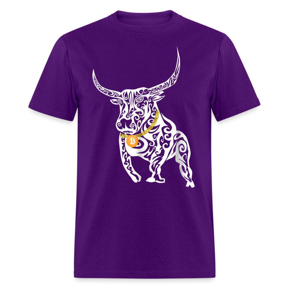 Bitcoin shirt BTC Hodlers Bull Run Fight Crypto Currency HODL T-Shirt Size S-6XL - purple