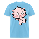 Cute Axolotl Lover Shirt Kawaii Pastel Goth Japan Anime Comic Lovely T-Shirt - aquatic blue