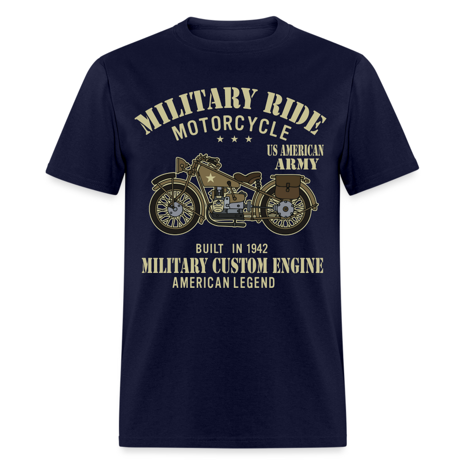 Military Bikers shirt Motorbike Motorcycling US Army USA T-Shirt size S-6XL - navy