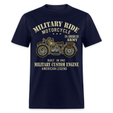 Military Bikers shirt Motorbike Motorcycling US Army USA T-Shirt size S-6XL - navy