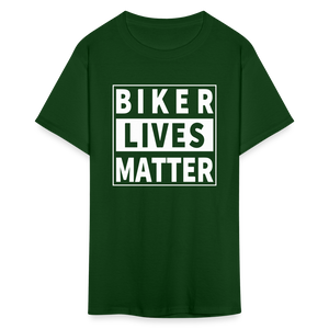 Biker Lives Matter Shirt Motorcycle Biker Rider t shirt Size S-6XL - forest green