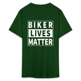 Biker Lives Matter Shirt Motorcycle Biker Rider t shirt Size S-6XL - forest green