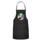 Axie Apron Cute Axie Gamers Gift Adjustable Apron - black