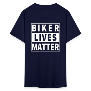 Biker Lives Matter Shirt Motorcycle Biker Rider t shirt Size S-6XL - navy