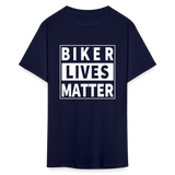 Biker Lives Matter Shirt Motorcycle Biker Rider t shirt Size S-6XL - navy